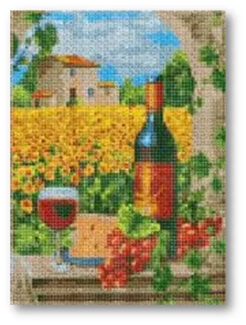 Алмазная мозаика 30*40см KiKi «Ароматное лето» полная выкладка MOZ064