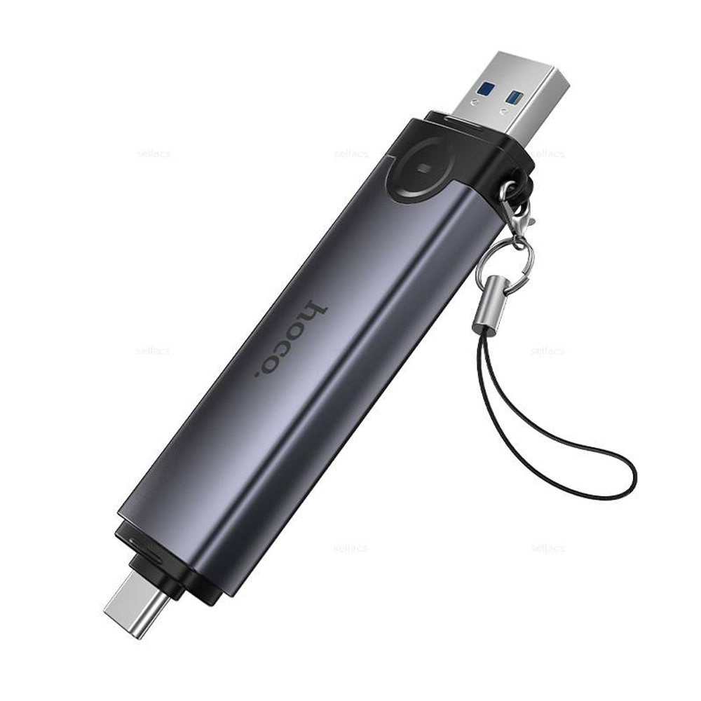 Hoco HB56 Victory USB/Type-C 3-в-1 кард ридер