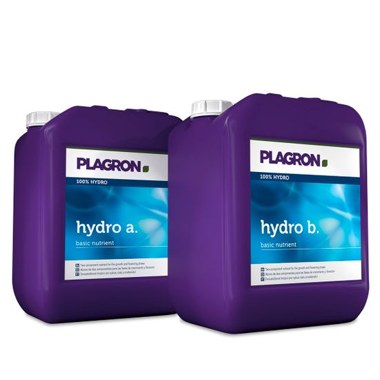 Удобрение минеральное для гидропоники Plagron Hydro A+B 5 л