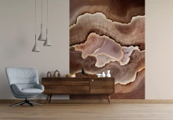 Фотообои 200х270 см винил на флизелине под дерево с подсветкой