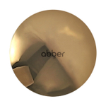 Накладка на слив для раковины ABBER AC0014GG золото, керамика