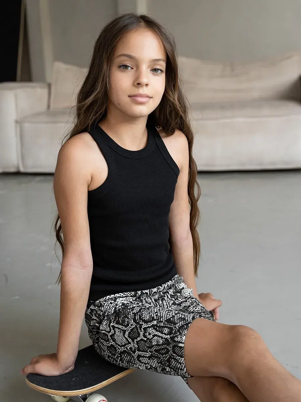 Майка для девочки летняя