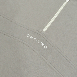 Half-Zipped Sweatshirt LOGO Drizzle