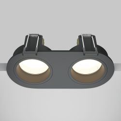 Светильник встраиваемый Maytoni   DL126-02-GU10-B