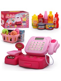 Игровой набор Магазин с Кассой и корзиной для покупок (1111-124)