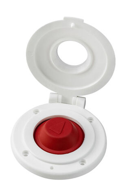 Кнопка управления якорной лебедкой, палубная, DOWN, белая