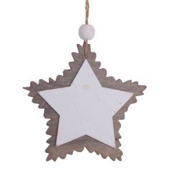 GAEM Украшение новогоднее "Сердце/Звезда/Елка", L10 W0,5 H10 см, 3в.