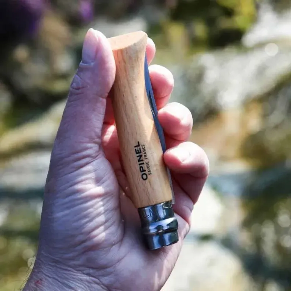 НОЖ OPINEL 9 VRI КЛИНОК 9 СМ НЕРЖАВЕЮЩАЯ СТАЛЬ. БУК