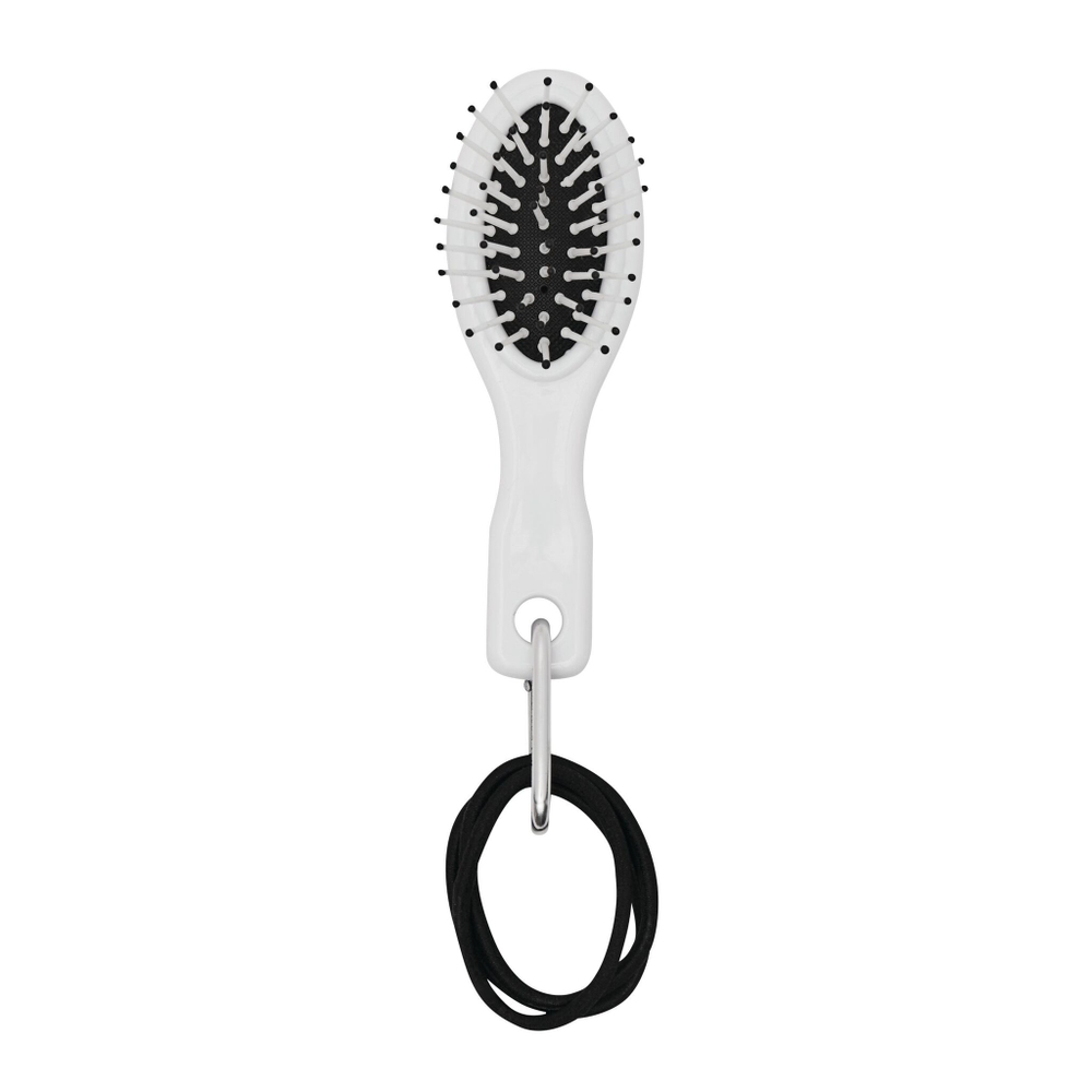Туристическая щетка для волос с резинками COIFFEUR