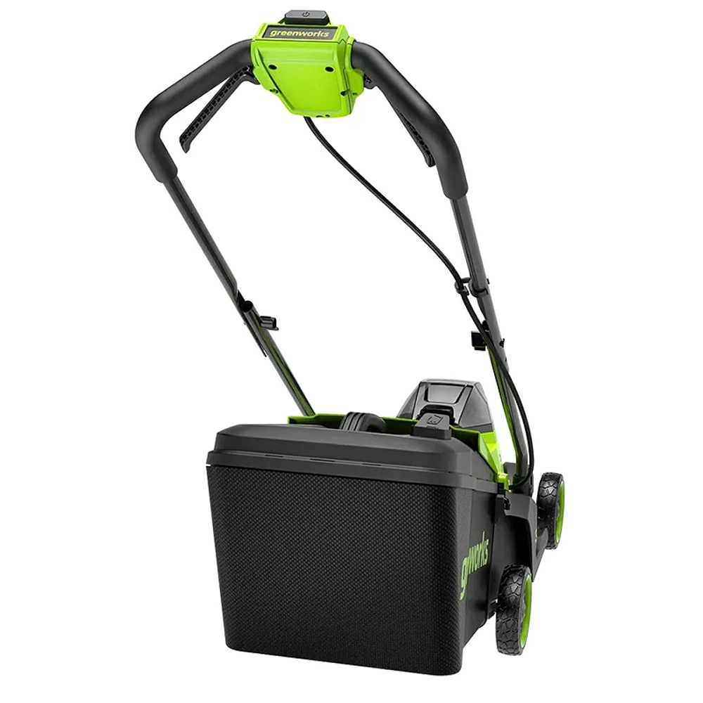 Газонокосилка аккумуляторная Greenworks GD24LM331 24В (1 x 4 Ач, ЗУ) нож 33 см, 2520607UB