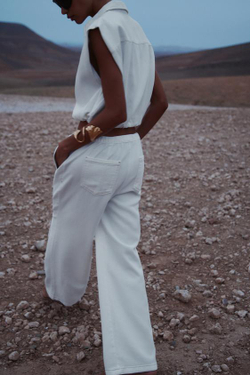 ZARA ДЖИНСЫ-ДЖОГГЕРЫ Z1975, ЭКРЮ