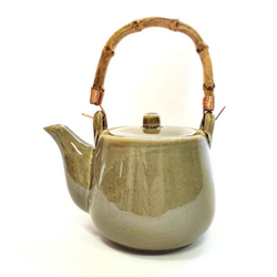 310501.4 Чайник "Песочный" В ПОДАРОЧНОЙ КОРОБКЕ, 1000мл, 16*10*12, керамика