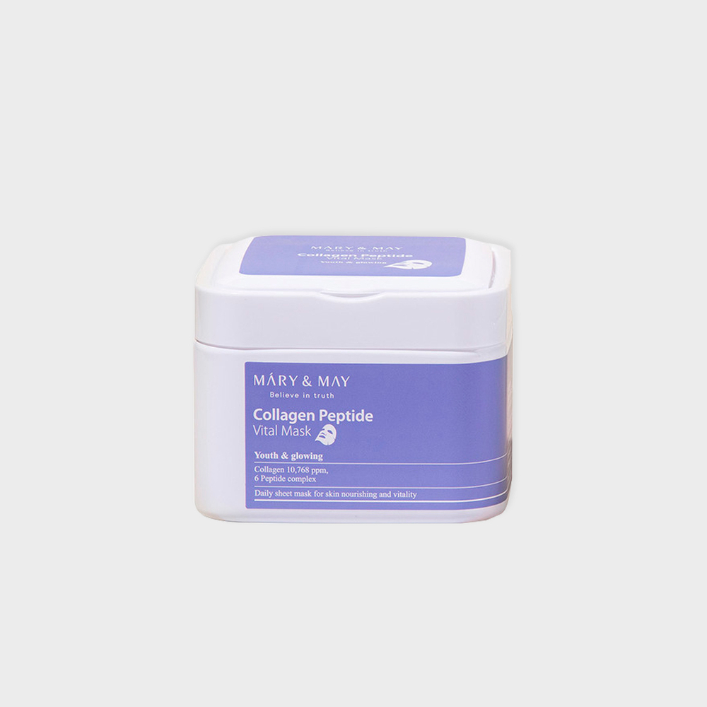 Тканевые маски Collagen Peptide Vital Mask (30шт)