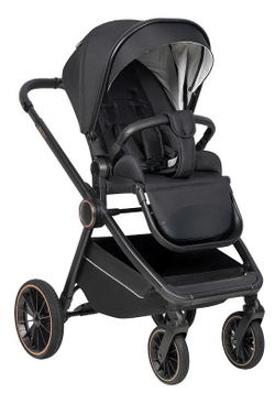 Детская коляска Farfello Liberty 3 в 1 Black magic/Магический черный LBR-1