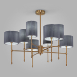 Потолочная люстра Eurosvet Notturno 60162/8 латунь