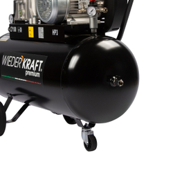 WDK-91053 (УЦЕНКА) Компрессор поршневой с ременным приводом 423 л/мин, 2.2 КВт, 220 В, ресивер 100 л