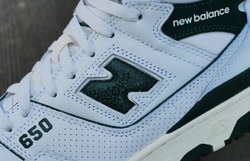 Кроссовки Aimé Leon Dore x New Balance 650R 'White Green' BB650RL1