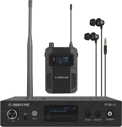 Беспроводная IEM-система Phenyx Pro PTM-11 1B 555-575 MHz