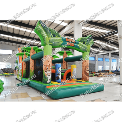 Коммерческий надувной батут "Мир сафари"