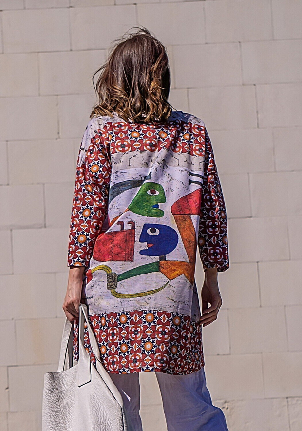 Туника "Браунер", по мотивам живописи художника Виктора Браунера