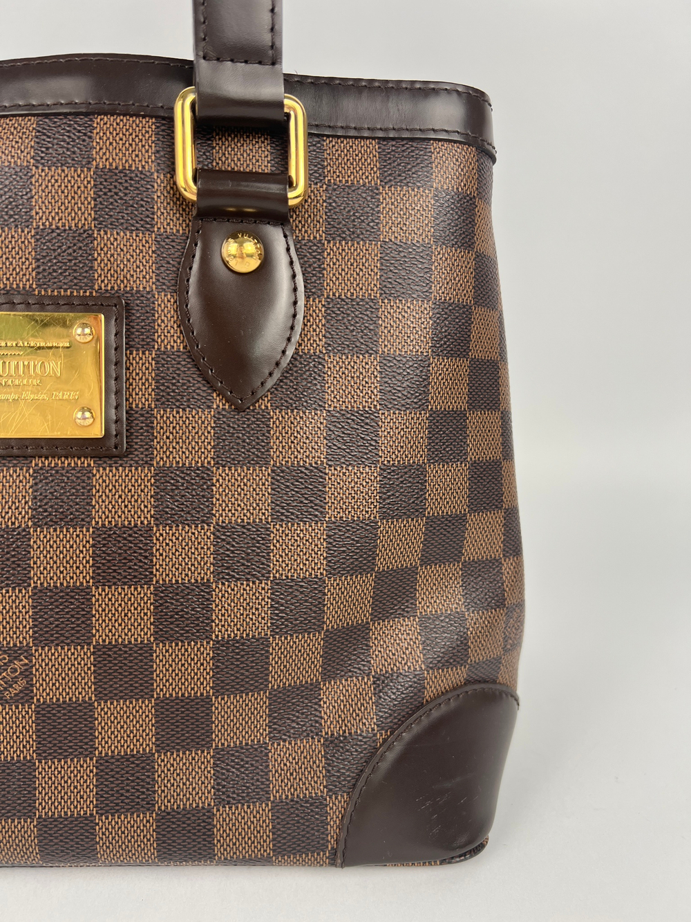 Сумка Louis Vuitton Hampstead handbag damier