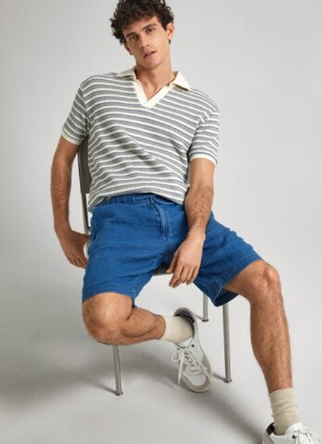 Бермуды  из муслина Pepe Jeans