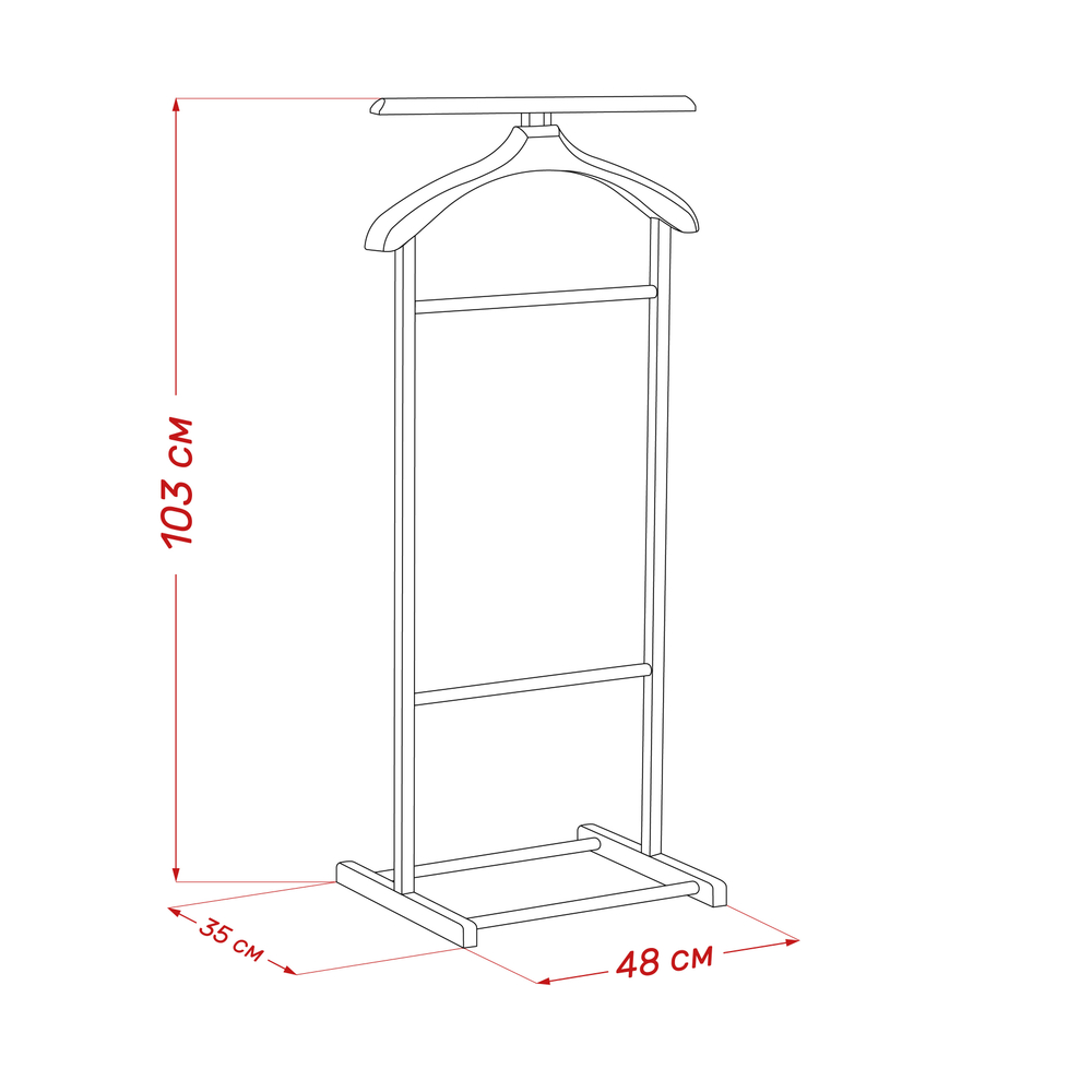Вешалка напольная Leset Нью-Йорк