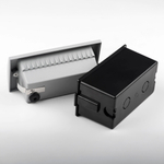 383592 Светильник ESTRA LED 5W 200LM 120G СЕРЫЙ 3000K IP55