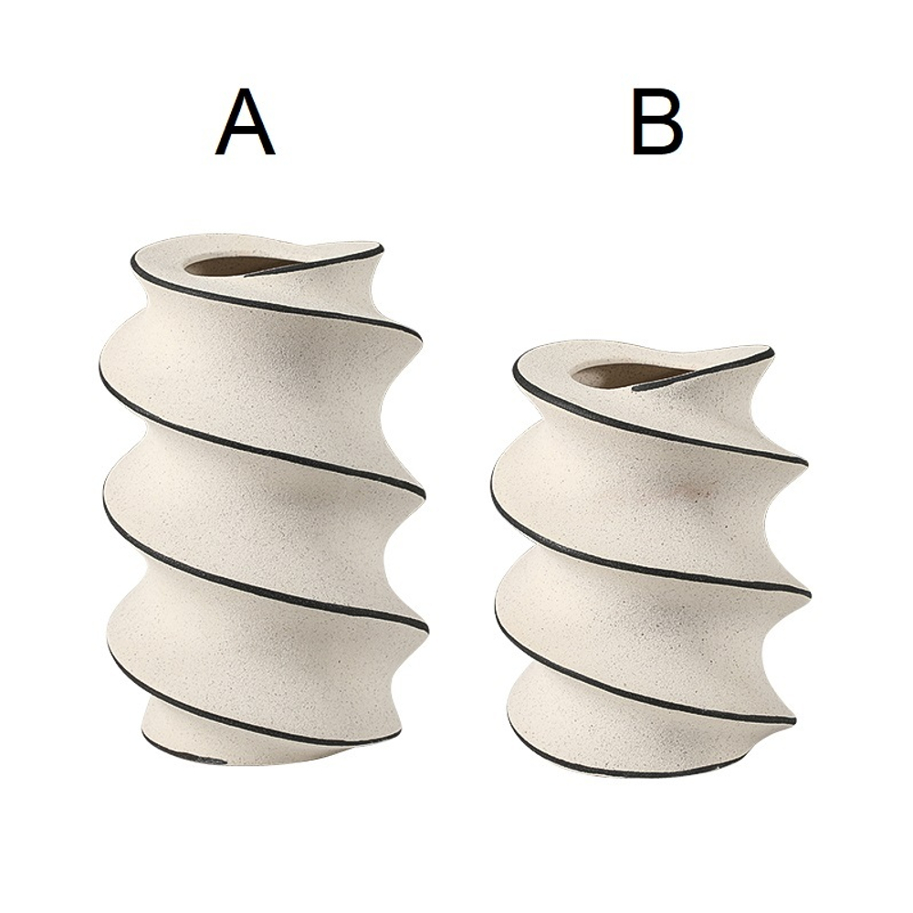 Ваза Hand Drawn Spiral Vase B