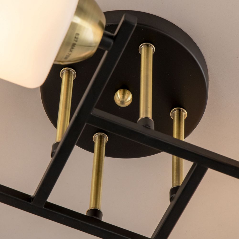 Citilux Генри CL130265 Люстра потолочная Чёрная