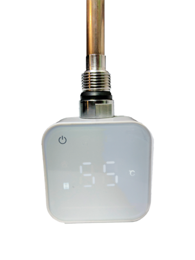 Электрический ТЭН LUX-04М-300 с дисплеем и таймером (сенсор) 300W белый, шт