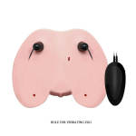 Мастурбатор 22х25х10см (вагина и анус) с вибрацией Baile Crazy Bull Vagina and Anal BM-009023Z-1