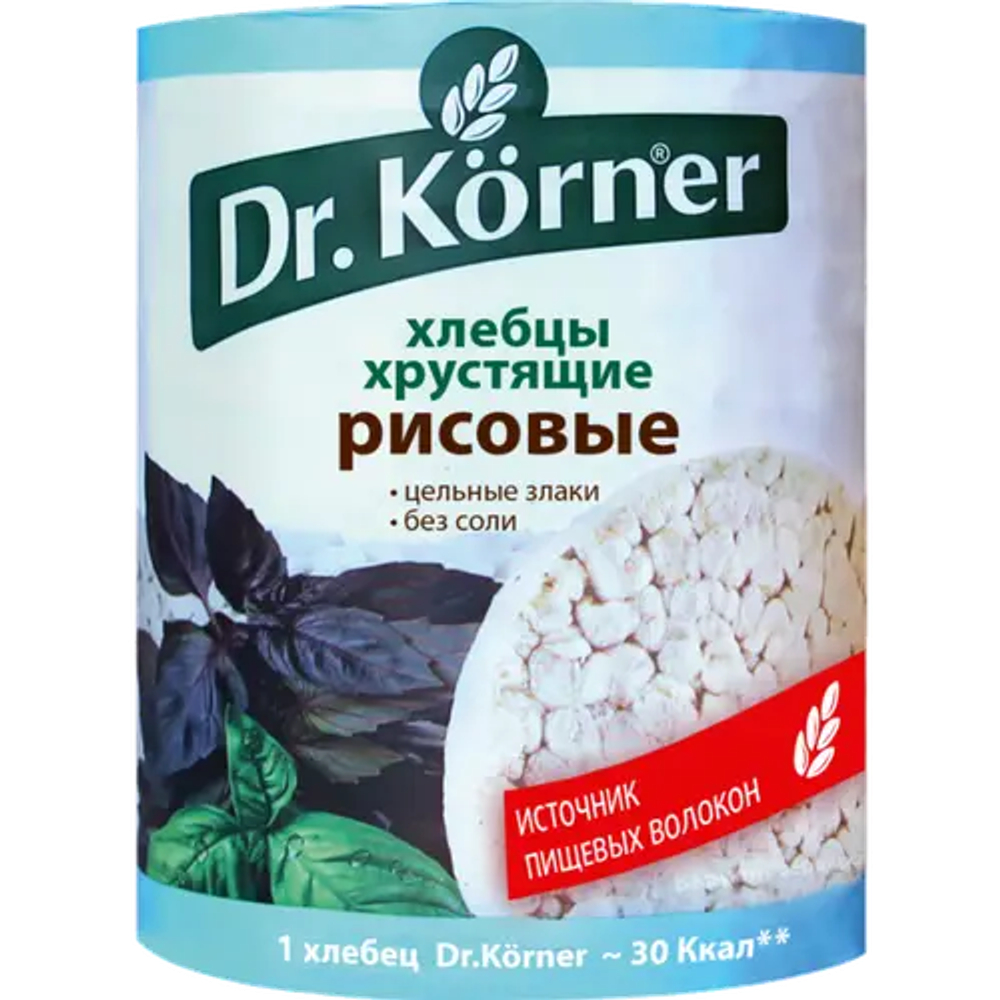 Хлебцы Dr Korner "Рисовые" 100гр