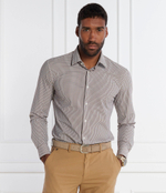 Рубашка P-HANK-s-kent-C1-222 BOSS BLACK - коричневый(50508738)