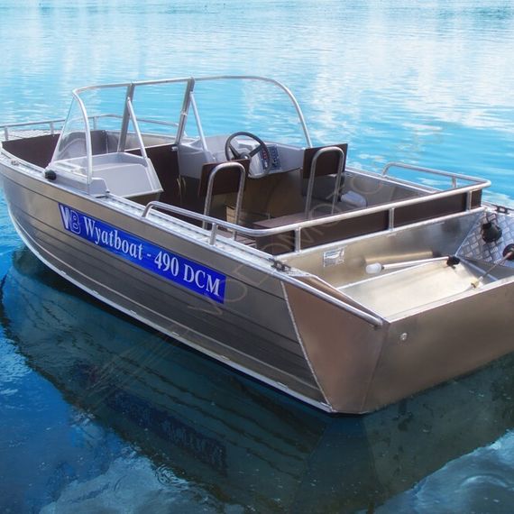 Алюминиевый катер WYATBOAT Wyatboat-490 DCM