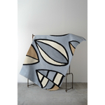 Ковер шерстяной ручной работы с принтом "Гармония тайги", 160х230 см