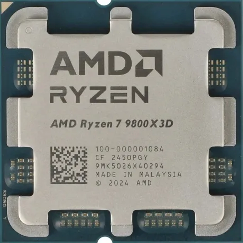 Процессор AMD Ryzen 7 9800X3D AM5 tray (100-000001084)