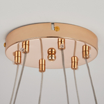 737063 Люстра ACRILE G9 6х6W(led) G9 ЗОЛОТО