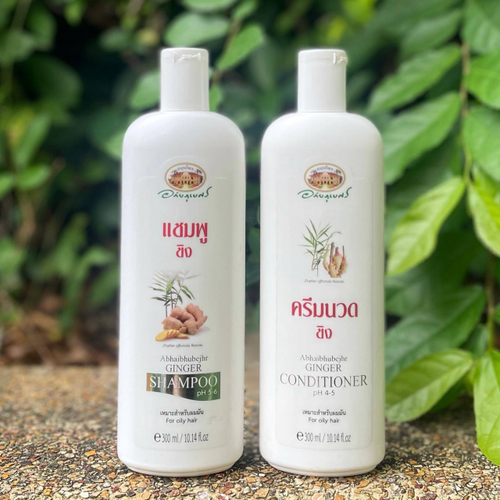 Шампунь для жирных волос на основе экстракта корня Имбиря Shampoo Ginger Abhaibhubejhr