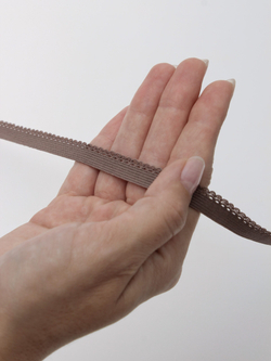 Бельевая резинка перец ажурная ширина 9 мм с учетом фестона