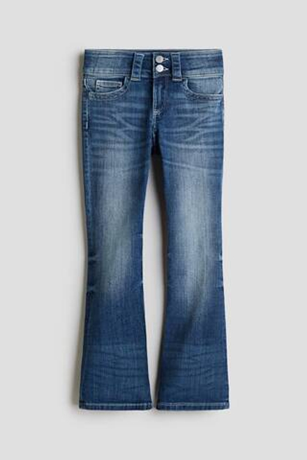 H&M Джинсы Bootcut Leg Low, синий