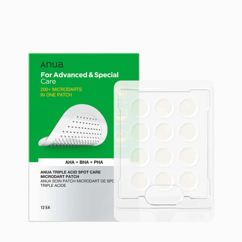 Anua Triple Acid Spot Care Microdart Patch 12шт