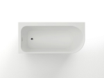 Ванна акриловая Azario LUTON 170х80 пристенная (LUT17080 L)