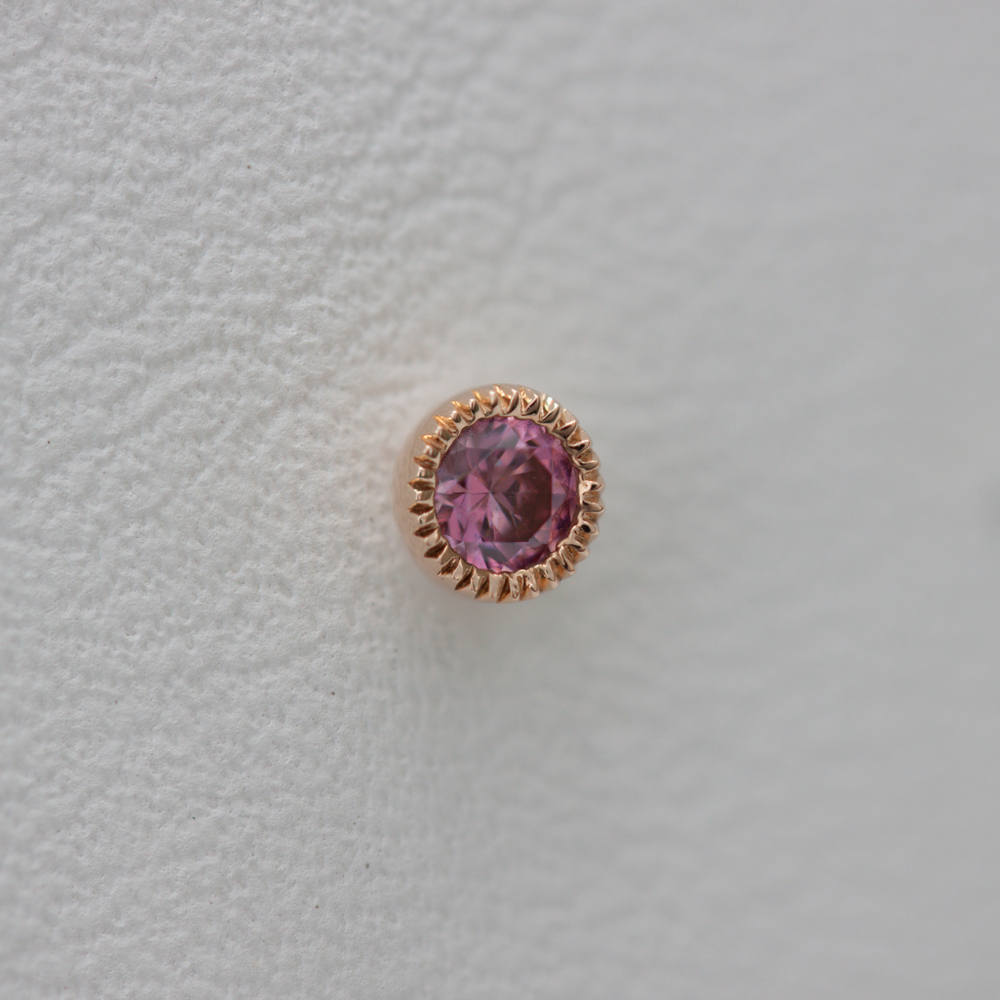 Grisant cup tops with precious stones