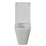 Унитаз-компакт безободковый WAVE SQUARE Tornado1.0, гор,ниж,2-кн.арм,сид.дюро,м/л,быстр,БЕЛЫЙ глянец