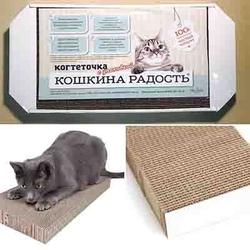 Pet Fashion Когтеточка ЭКО"Cat love" гофрокартон