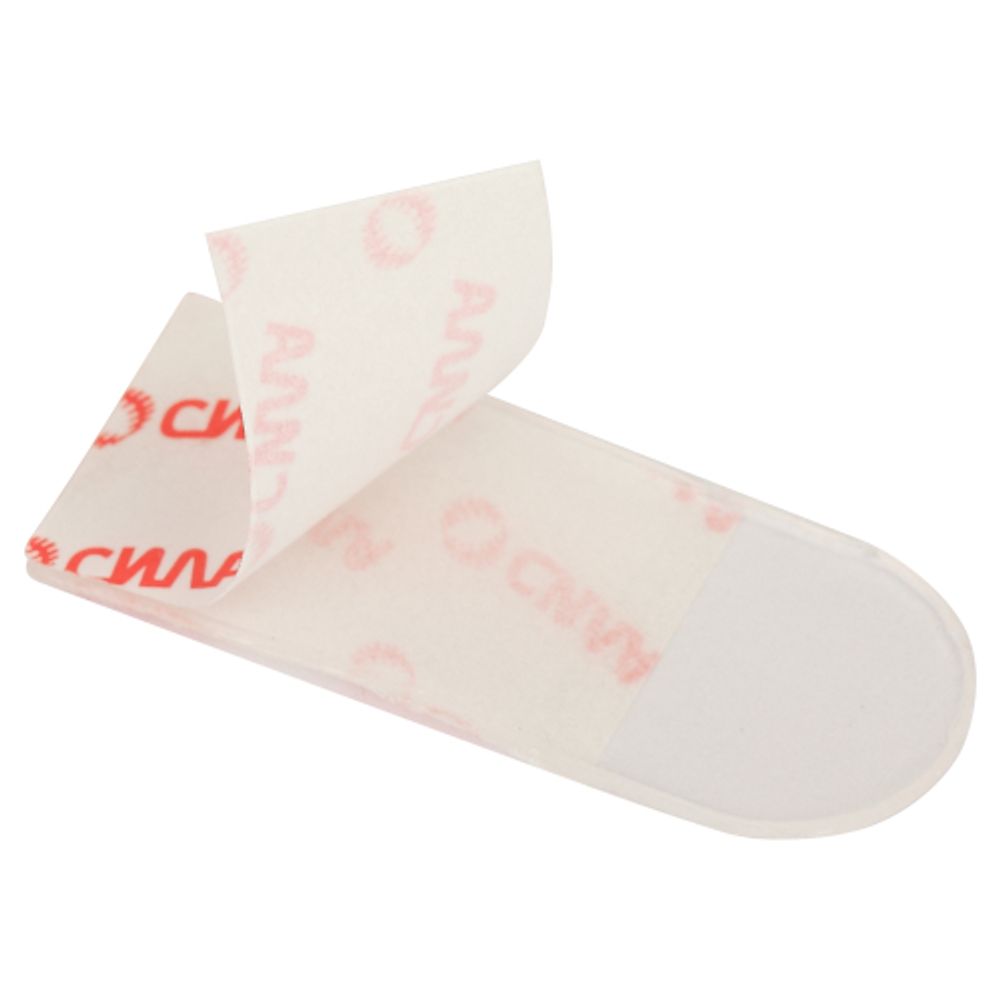 Клейкие полоски СИЛА SDSS-S-T12 двусторонние сменные малые 12 шт, до 800 г прозрачные | Сила