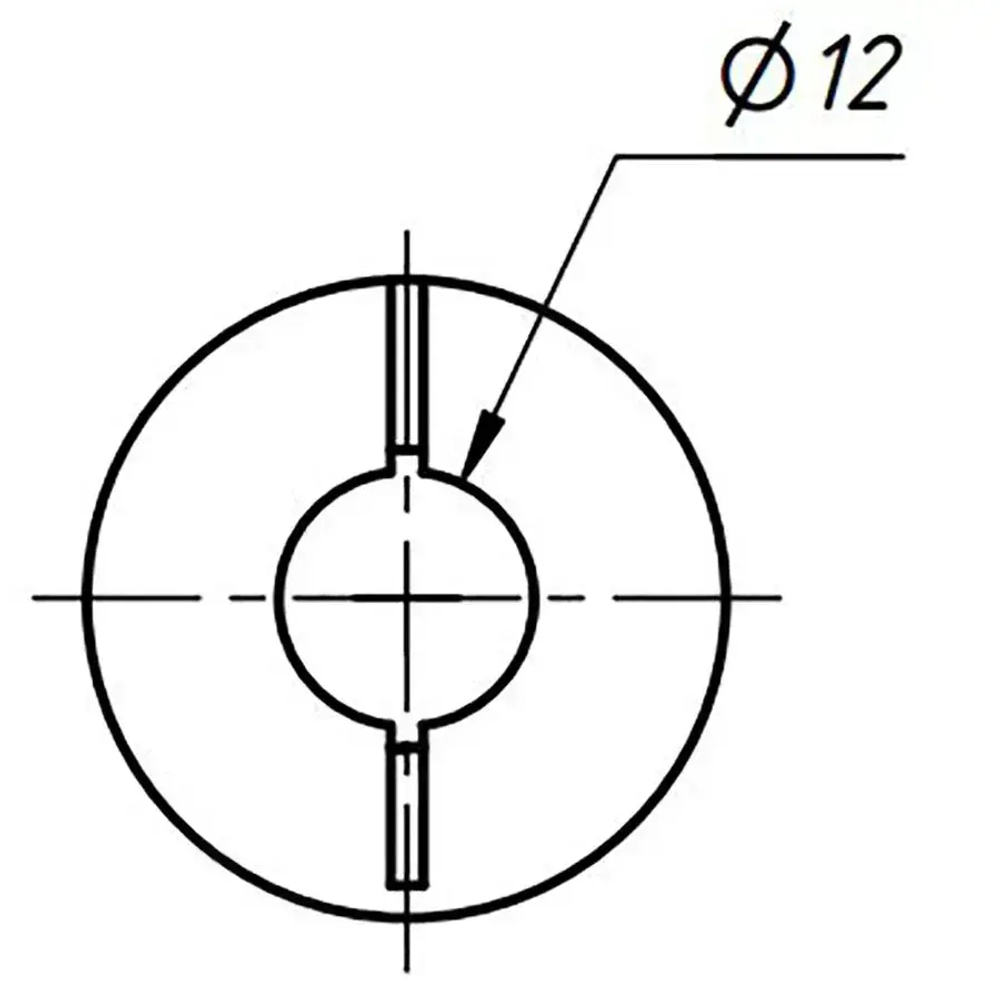 Разрезная муфта LTC-30-35-12-14