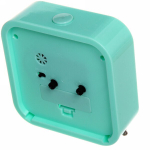 Будильник «Ария» квадрат бирюзовый 11*11*4см GH2666