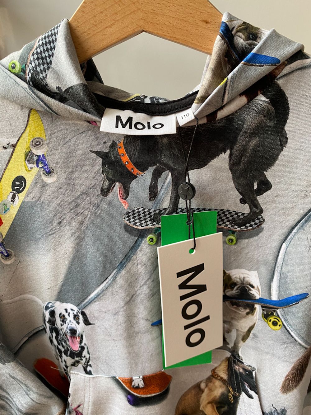 Новая хлопковая толстовка Molo, 110